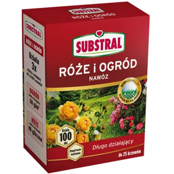 новое комплексное удобрение Nawóz do Róż i Ogrodu 100 Dni 1KG Substral