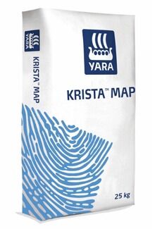 Yara Krista MAP моноаммонийфосфат 12-61-0 25кг
