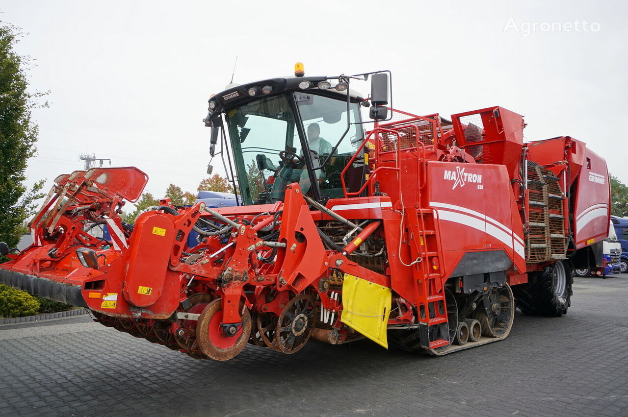 свеклоуборочный комбайн Grimme Maxtron 620 II, beet harvester, 6-row, 22t tank, crawler