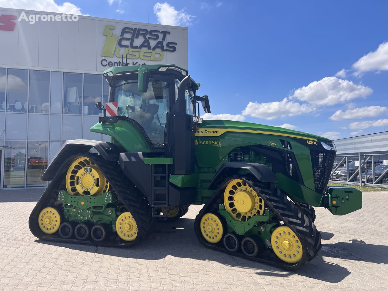 трактор гусеничный John Deere 8RX410