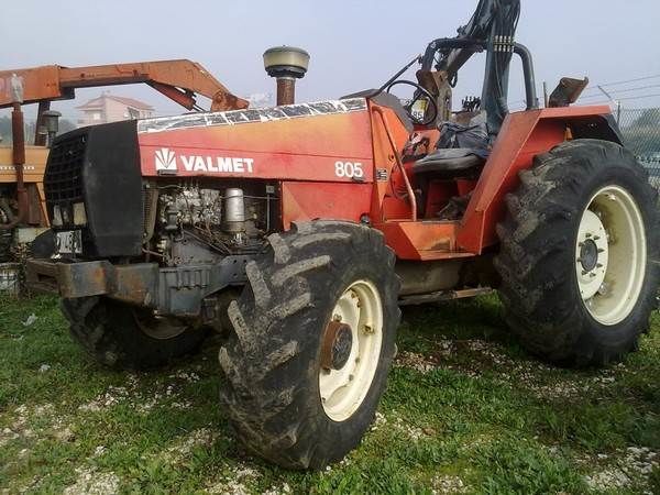 трактор колесный Valmet 805 para peças по запчастям