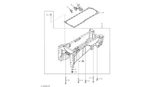 рама John Deere 8345R для трактора колесного John Deere 8345R