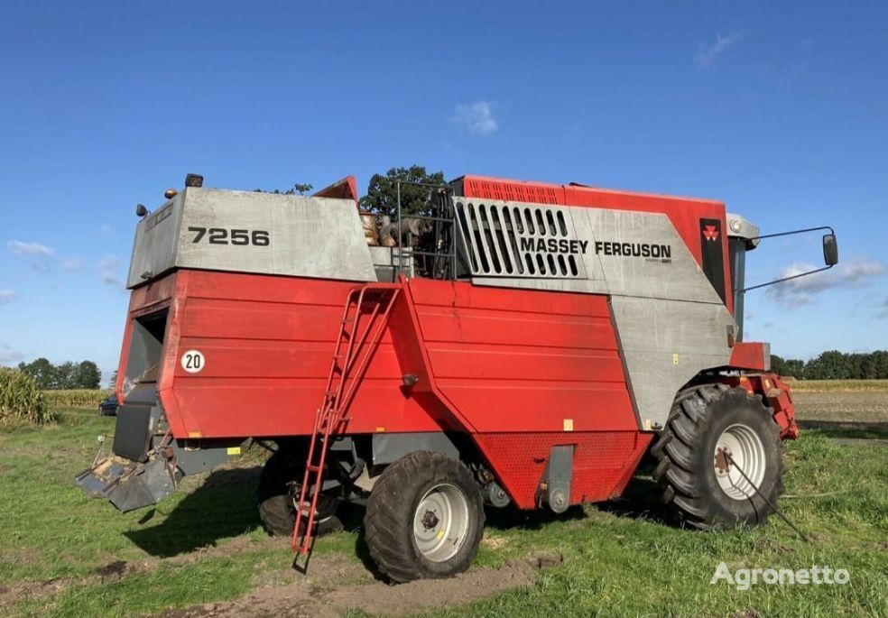 зерноуборочный комбайн Massey Ferguson 7256 + Heder + Wózek [CZĘŚCI] по запчастям